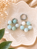 Boucles d'oreilles Larimar – Douceur des Caraïbes & Sérénité