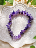Bracelet artisanal en Améthyste – Élégance & Sérénité 💜