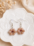 Boucles d’Oreilles Artisanales – Pierre de Soleil